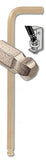 Hex - 10mm GoldGuard Plated Ball End L-wrench (Carded)