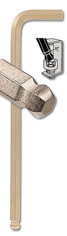 Hex - 10mm GoldGuard Plated Ball End L-wrench (Carded)