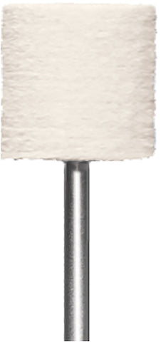 Foredom A-MP8M Mounted Felt Bob – Medium Density, 3/4" x 3/4"
