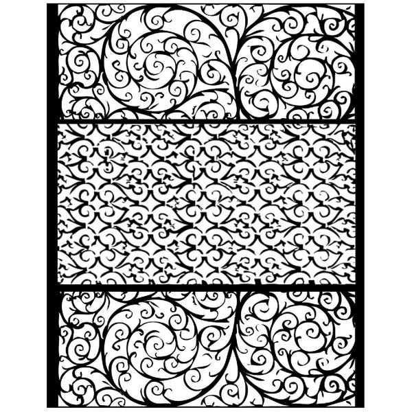 Rolling Mill Pattern, Wrought Iron (4” X 5”) by RMR