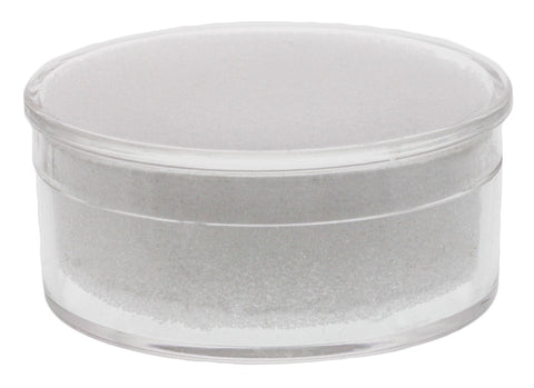 Gem Holder in Foam – Round, 36mm, White, 14" x 7.5", 36 Pc