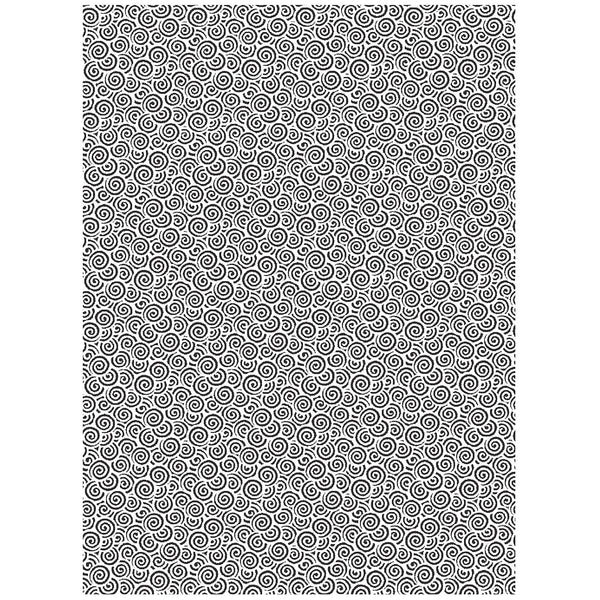 Rolling Mill Pattern, Repeating Spirals (5” X 7”) by RMR