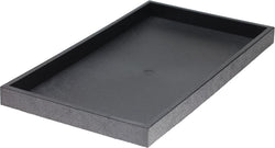 ABS Tray – Black, Outside 14.75" x 8.25" x 1"