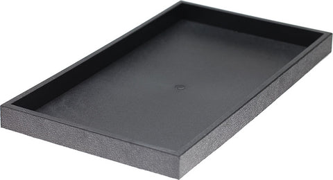 ABS Tray – Black, Outside 14.75" x 8.25" x 1"