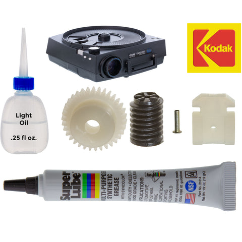 Repair Kit w/Lubricant For Kodak Carousel Slide Projector w/Focus Motor