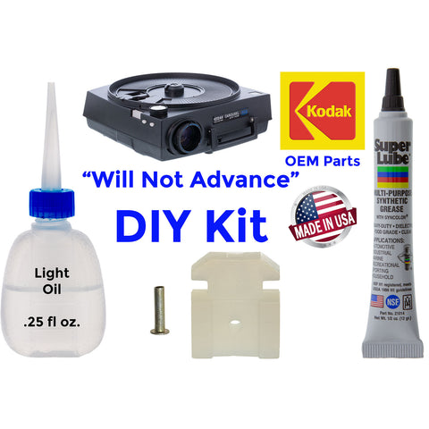 Repair Kit w/Lubricant For Kodak Carousel Slide Projector w/Manual Focus