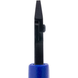 Pliers - Flat Nose, Short, Smooth Jaw, Long Ergonomic Handle (Swanstrom NR1210)