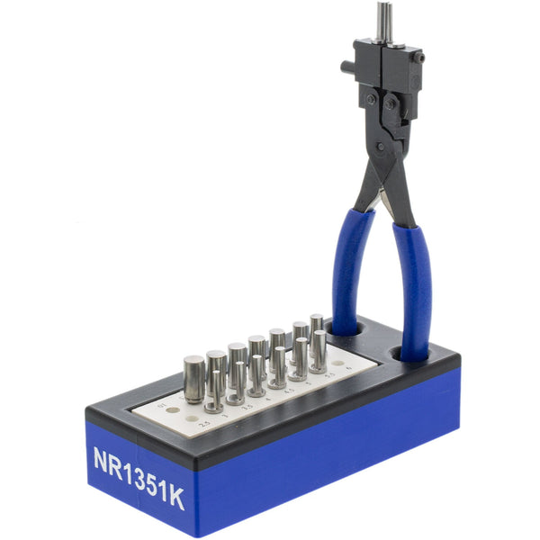 Swanstrom Parallel-Action Heavy-Duty Bail-Forming Pliers Set 15 Sizes (Swanstrom NR1351K)