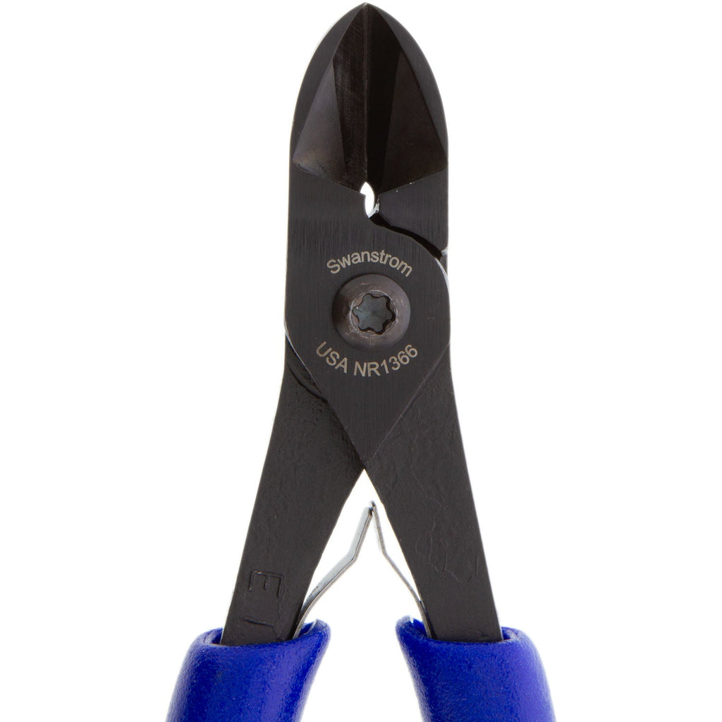 Swanstrom NR1366 Large Oval Head Flush Cutter with Long Ergonomic Handle