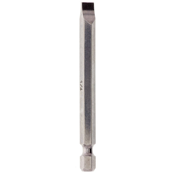 Bit - Slotted, 3” Long, ¼”