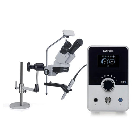 PUK6.1 with SMG Microscope, Argon Gas Regulator & Electrode Sharpener