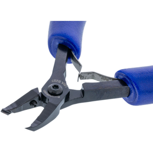 Long Nose 45º Angle End Super Flush Cutters - Micro Head