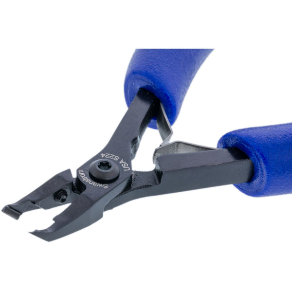 Long Nose 45º Angle End Super Flush Cutters - Jaw Relief Head