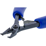 Long Nose 45º Angle End Super Flush Cutters - Jaw Relief Head