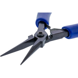 Pliers - Needle Nose, Large Heavy Duty, Smooth Jaw, Long Ergonomic Handle (Swanstrom S660E)