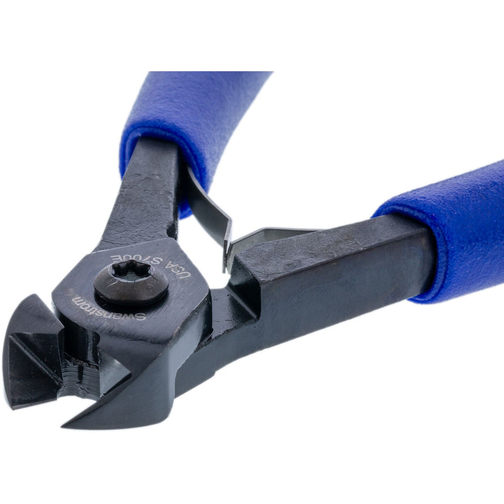 Cutters - Large, Oval Head, Bevel, Long Ergonomic Handle (Swanstrom S700E)