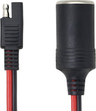 SAE to 12V Accessory Socket Adapter Cable