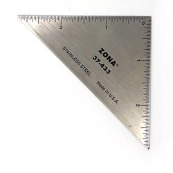 Zona 37-433 3" Stainless Steel Triangle Square