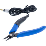 Grounded Pliers - Xuron® Small Tweezer Nose® - Blue Handles (452)