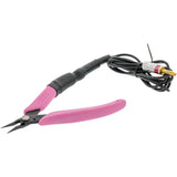 Grounded Pliers - Xuron® Small Tweezer Nose®  (452) - Blue, Pink or Black Handles