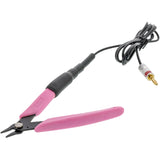 Grounded Pliers - Xuron® Short Nose 2mm Wide (475) For Micro Welders (Blue, Pink or Black Handles)