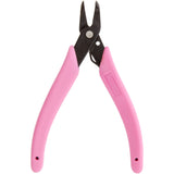 Pliers - Xuron® Bent Nose, 90° (Blue, Pink of Black Cushion Grip Handles) (486)
