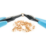 Grounded Pliers - Xuron® Short Chisel Nose (487) For Micro Welders (Blue, Pink or Black Handles)