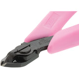 Cutters - Xuron® Oval Head Micro-Shear® Flush, Lead Retainer (9100F) - Blue or Pink Grips