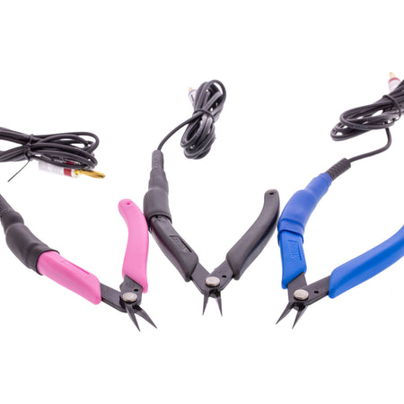 Grounded Pliers - Xuron® Small Tweezer Nose® (452) - Blue, Pink or