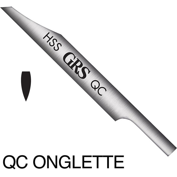 GRS - #0 Qc Hss Onglette Graver 1.58 mm