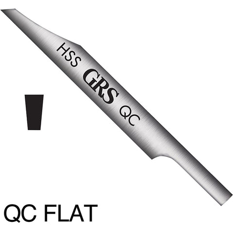 GRS - #40 Qc Hss Flat Graver 1.0 mm
