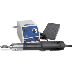 Micro Ginder Kit w/ Rotary Handpiece H.MH-120 w/3-jaw #0 Chuck, Control Box HP4-917, Varible Speed Control Foot Pedal HP4-960, Handpiece Cradle HP4-933 & HPCK-0 Chuck Key