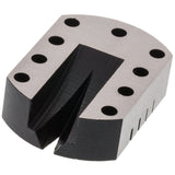 Flat Smooth Hardened Oblong Anvil with 9 Holes and 5 Slots