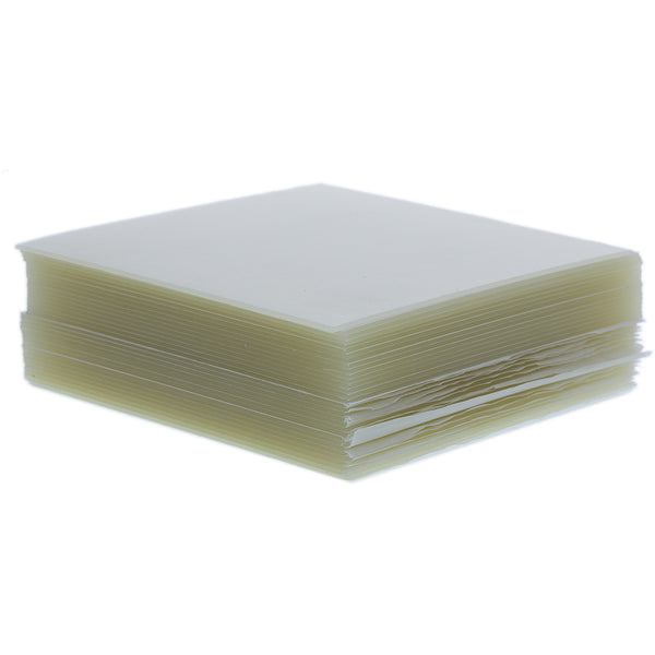 Sheet Wax, Translucent, 4” x 4”, 18 Gauge, 32pc