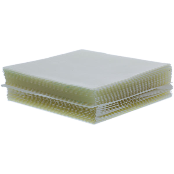 Sheet Wax, Translucent, 4” x 4”, 20 Gauge, 32pk