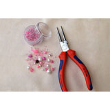 Knipex Tools - Long Nose Pliers, Round Tips - Comfort Grip