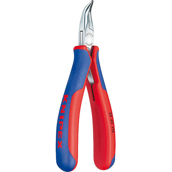 Knipex Tools - Bent Nose, Smooth Jaw Pliers, Multi-Component