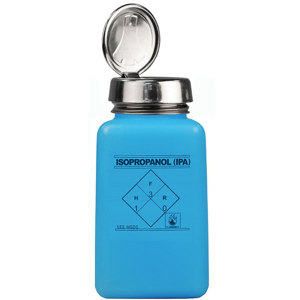 Menda - One-Touch, Blue, Durastatic HDPE, 6oz, Ipa Printed