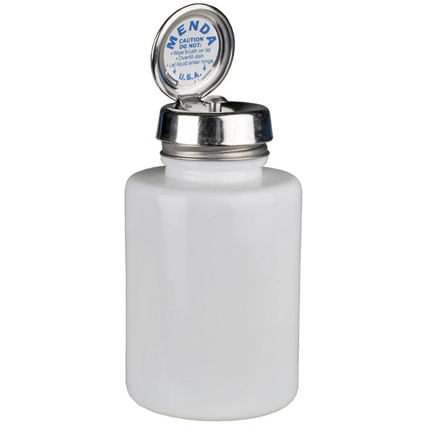 Menda - Pure-Touch, SS, Round 6oz White Glass,