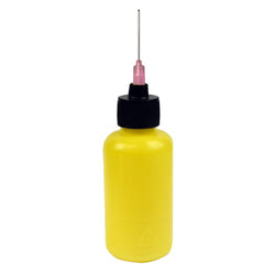 Menda - Flux Dispenser, Durastatic, Yellow, 2oz, 18 Ga Needle