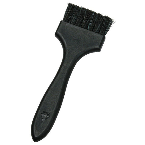 Menda - ESD Brush, Conductive, Flat Handle, Black Firm Bristles, 2”