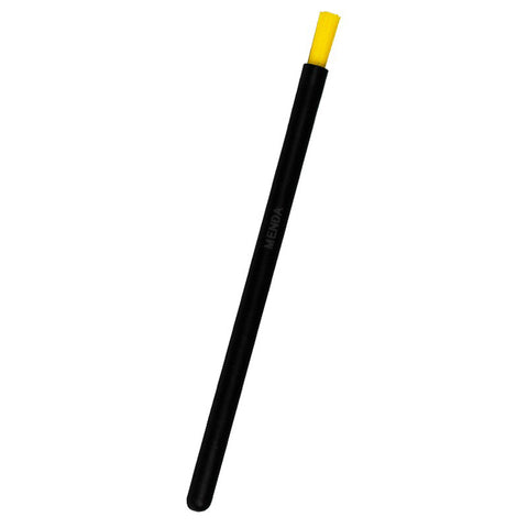 Menda - ESD Brush, Dissipative, Round Handle, Yellow Nylon, Medium Bristles, 1/4”