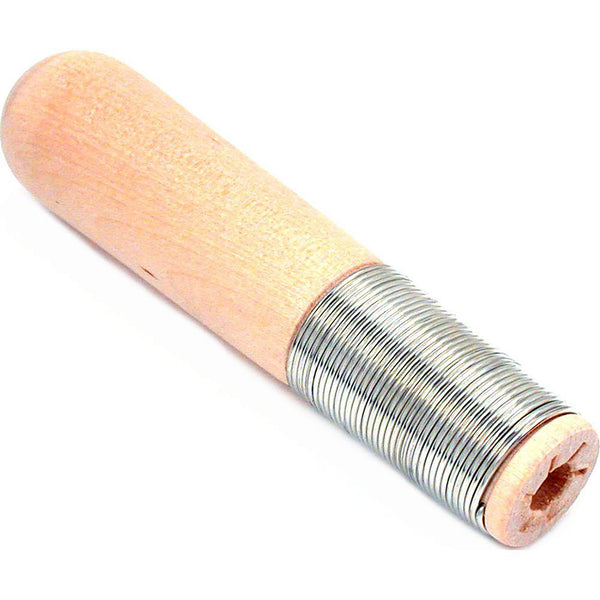 Grobet USA Wire Bound Wood File Handle, for Files 6”-10”