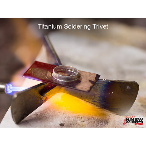 Knew Concepts Titanium Soldering Trivets (3 Pack)
