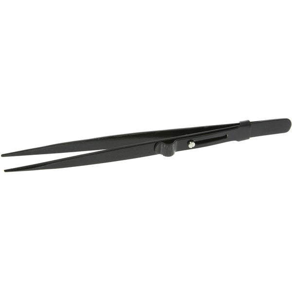 Tweezers - Slide Lock, Diamond, Black, 6”