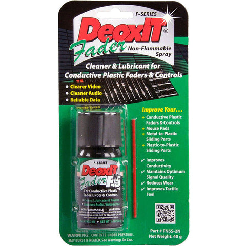 DeoxITFaderLube F5 Mini-Spray, nonflammable 5% solution 40g