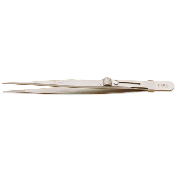 Diamond Tweezer, Slide Lock, Medium Points