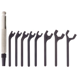 Wrench Set, Open End 9Pc Steel In Pouch