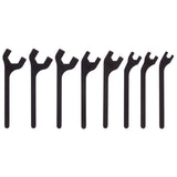 Wrench Set, 9 Pc. Interchangeable Metric Open End 1hdl, 8Bl