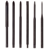 Slotted/Cross Recess Set, 7Pc Steel